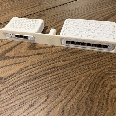 Giá đỡ rack 19-inch modular cho Ubiquiti Unifi USW-Flex-Mini 2.5G 5