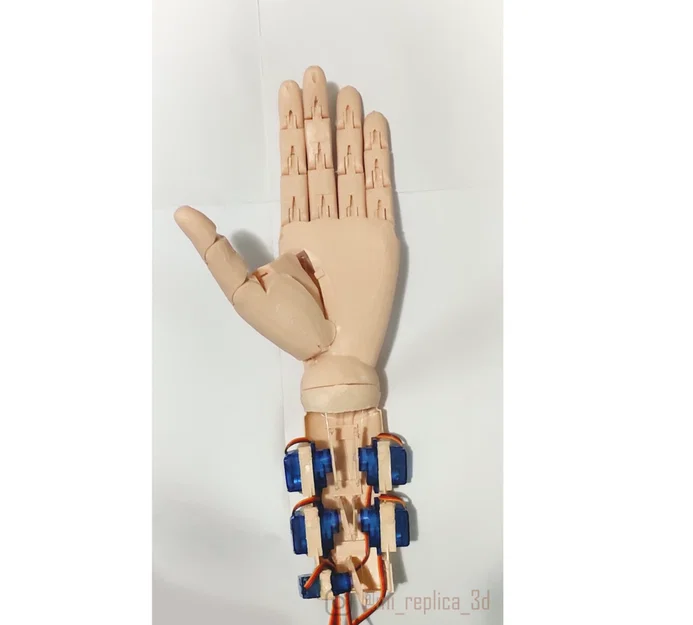 Bàn Tay Bionic Có Motor Mã Nguồn Mở Của Mình - Image 2