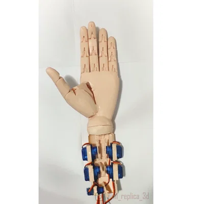 Bàn Tay Bionic Có Motor Mã Nguồn Mở Của Mình