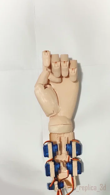 Bàn Tay Bionic Có Motor Mã Nguồn Mở Của Mình - Image 3