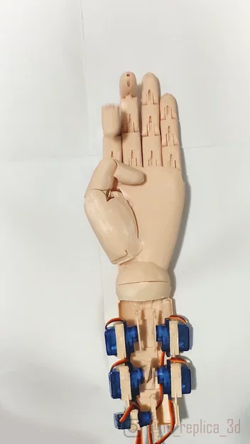 Bàn Tay Bionic Có Motor Mã Nguồn Mở Của Mình - Image 4