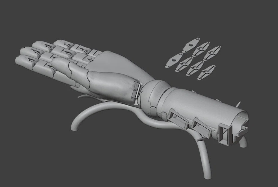 Bàn Tay Bionic Có Motor Mã Nguồn Mở Của Mình - Image 5