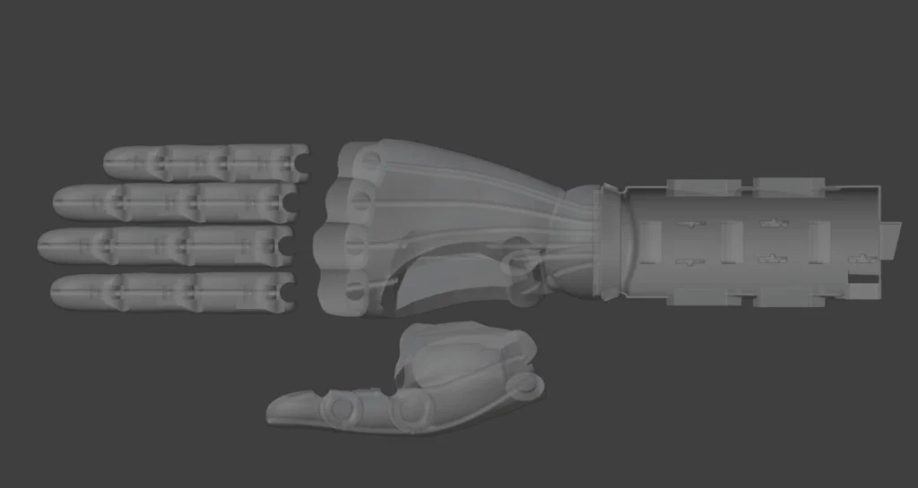 Bàn Tay Bionic Có Motor Mã Nguồn Mở Của Mình - Image 6