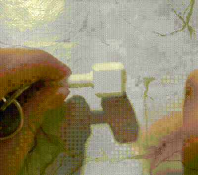 Móc khóa Spinner Búa Thor (Mjolnir) (print in place) - Thumbnail 1