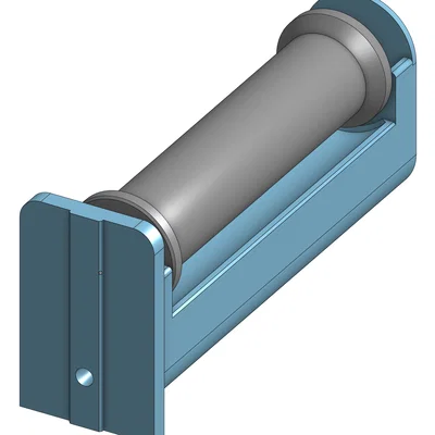 Con lăn cuộn filament thay thế cho Prusa XL (Alternate Prusa XL Spool Roller)