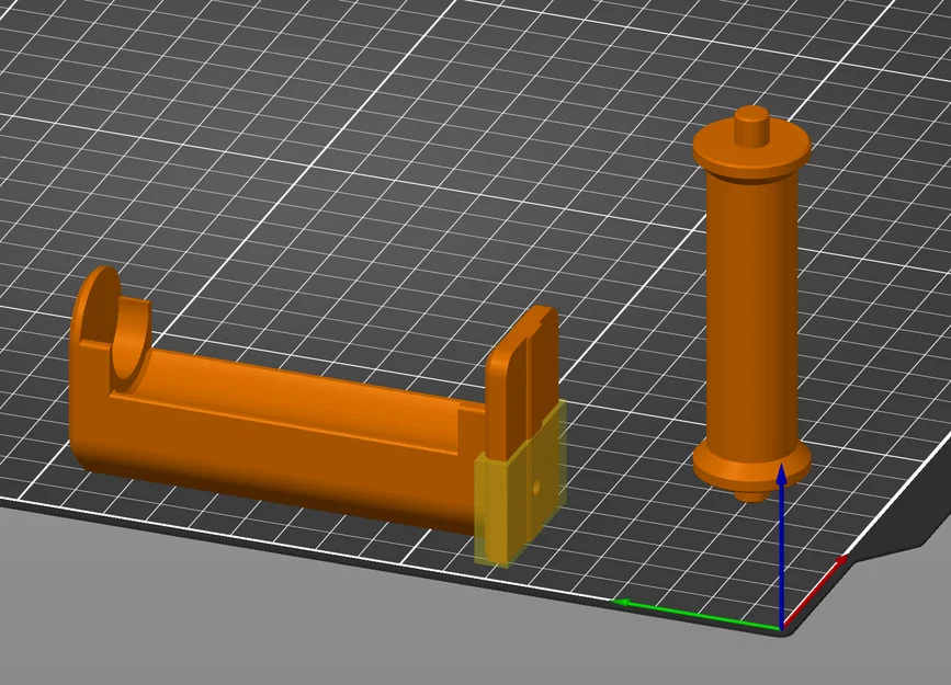 Con lăn cuộn filament thay thế cho Prusa XL (Alternate Prusa XL Spool Roller) - Image 6