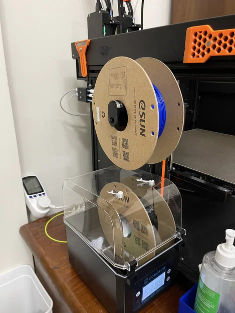 Con lăn cuộn filament thay thế cho Prusa XL (Alternate Prusa XL Spool Roller) - Image 8