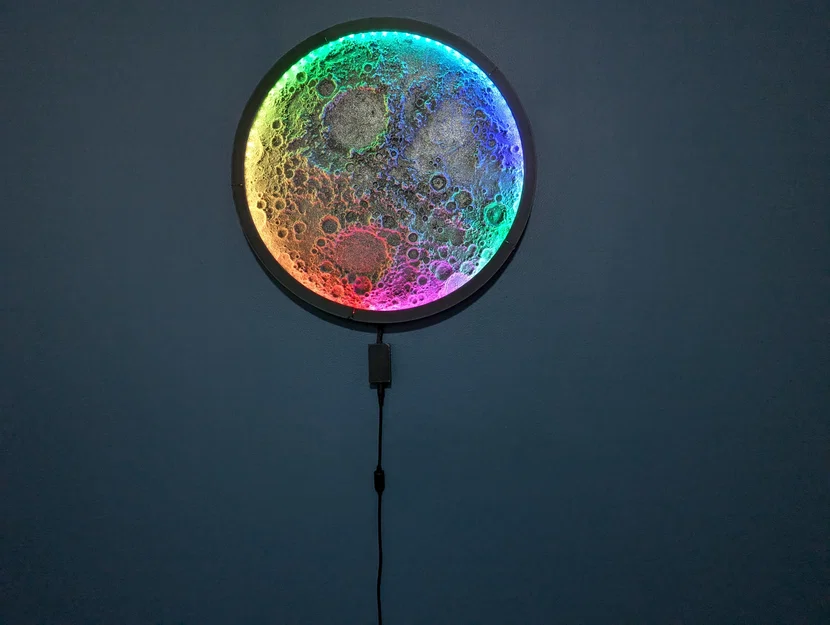 Đèn tường Mặt Trăng phát sáng – Bản Remix - Image 1