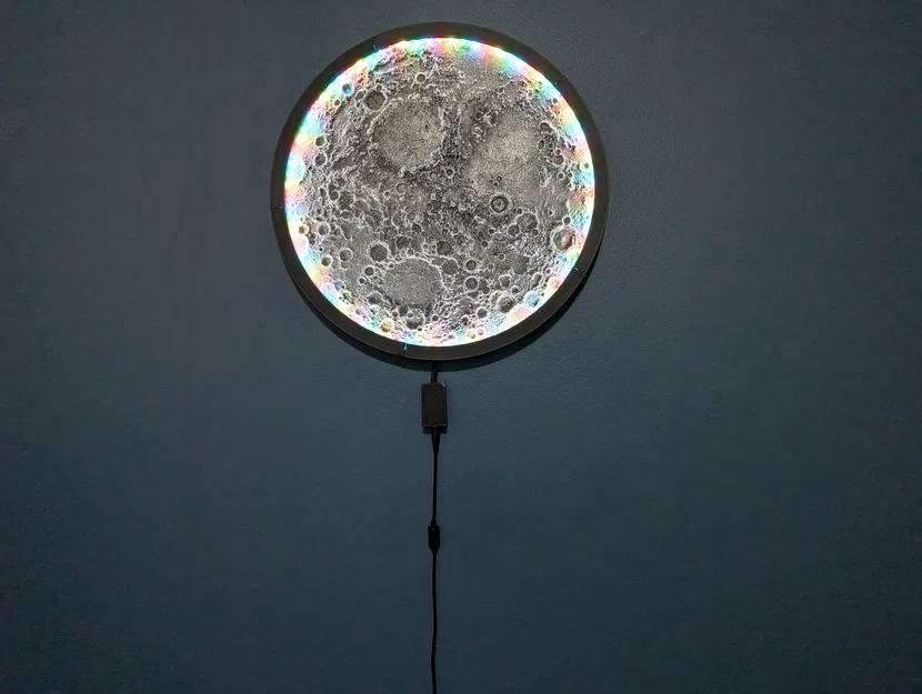 Đèn tường Mặt Trăng phát sáng – Bản Remix - Image 3