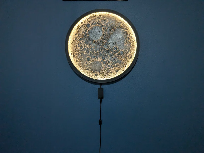 Đèn tường Mặt Trăng phát sáng – Bản Remix - Image 4