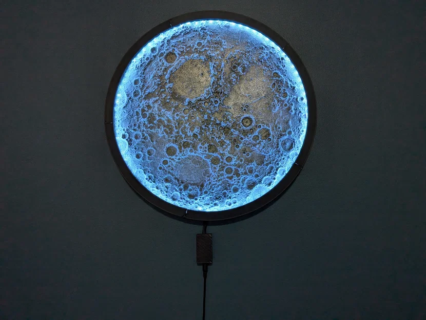 Đèn tường Mặt Trăng phát sáng – Bản Remix - Image 5