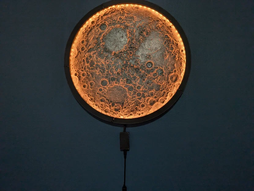 Đèn tường Mặt Trăng phát sáng – Bản Remix - Image 7