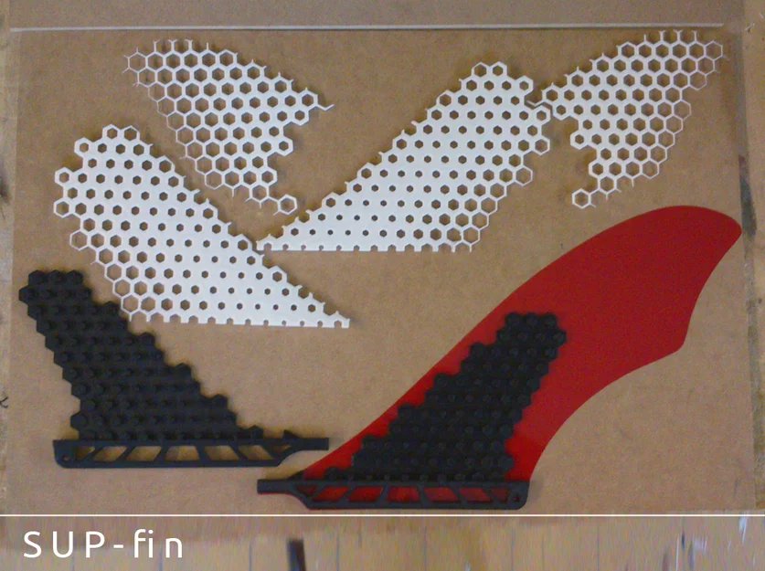 SUP - fin (Vây SUP in 3D cho US Box) - Image 3