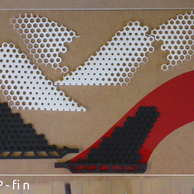 SUP - fin (Vây SUP in 3D cho US Box)