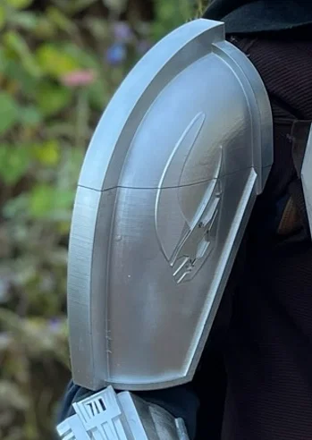 File in 3D giáp vai The Mandalorian (Bản trơn và Mudhorn) - Image 1