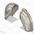 File in 3D giáp vai The Mandalorian (Bản trơn và Mudhorn) - Thumbnail 2