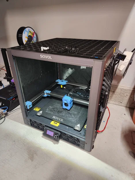 Vỏ SV08 Honeycomb Wall Storage kèm bonus Gridfinity top - Image 1