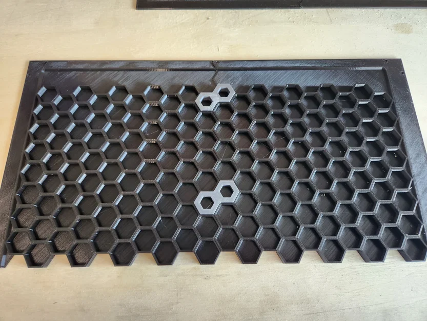 Vỏ SV08 Honeycomb Wall Storage kèm bonus Gridfinity top - Image 2