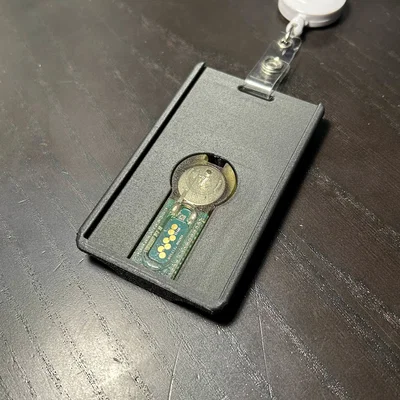 Khay đeo thẻ tích hợp RSA Token siêu mỏng in 3D