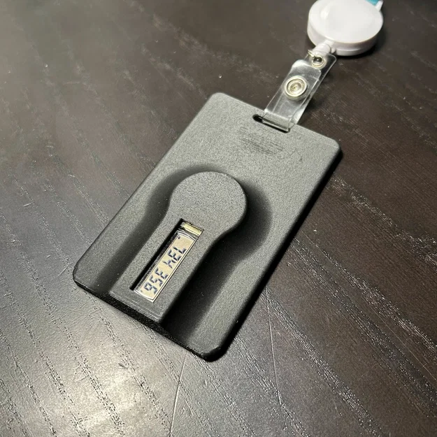 Khay đeo thẻ tích hợp RSA Token siêu mỏng in 3D - Image 4