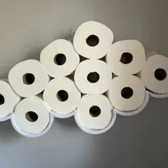 Cloud Shelf Stronger – Kệ mây chắc hơn cho giấy vệ sinh