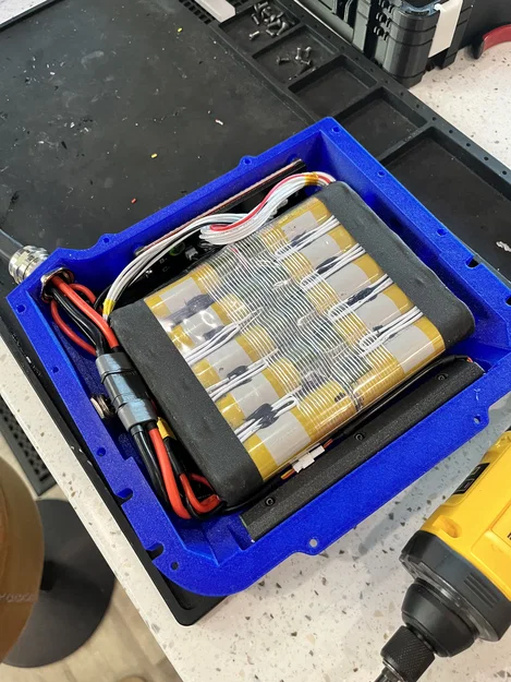 Hộp pin Pintx battery box (remix cho 20s1p 21700) - Image 1