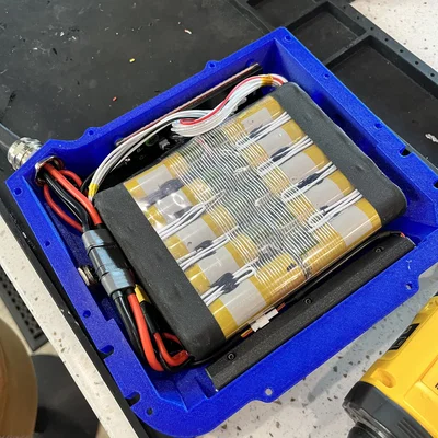 Hộp pin Pintx battery box (remix cho 20s1p 21700)