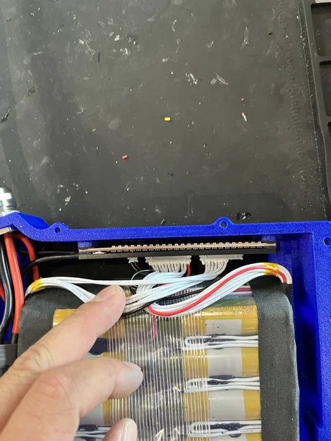 Hộp pin Pintx battery box (remix cho 20s1p 21700) - Image 3