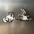 Nam châm tủ lạnh Simon’s Cat V2 - Thumbnail 4