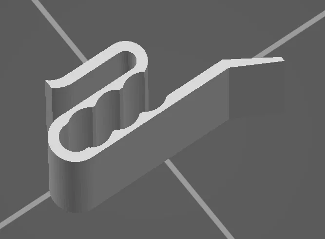 Kẹp cố định sợi nhựa Filament Clips gọn gàng cho máy in 3D - Image 1