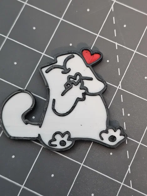 Bộ nam châm tủ lạnh hình mèo Simon (Simon's cat) in 3D độc đáo - Image 8