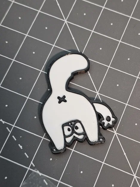 Bộ nam châm tủ lạnh hình mèo Simon (Simon's cat) in 3D độc đáo - Image 10