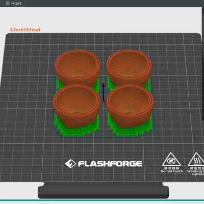 Chân Squash Ball cho Flash Forge Adventurer 5M (Flash Feet)