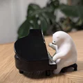 Mô hình 3D chú gấu Bắc Cực chơi đàn Piano (KUMATY) độc đáo - Thumbnail 2