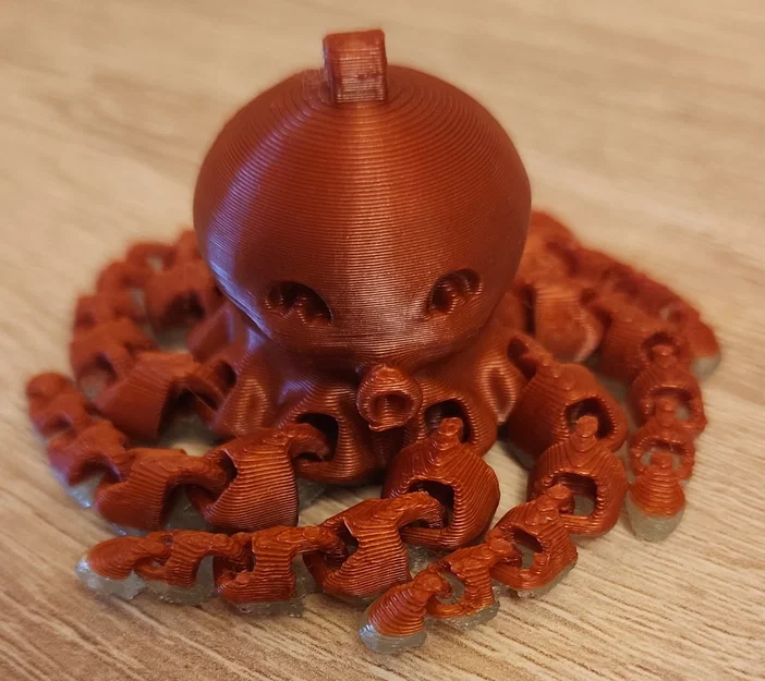Móc khóa bạch tuộc (Octopus keychain) - Image 1