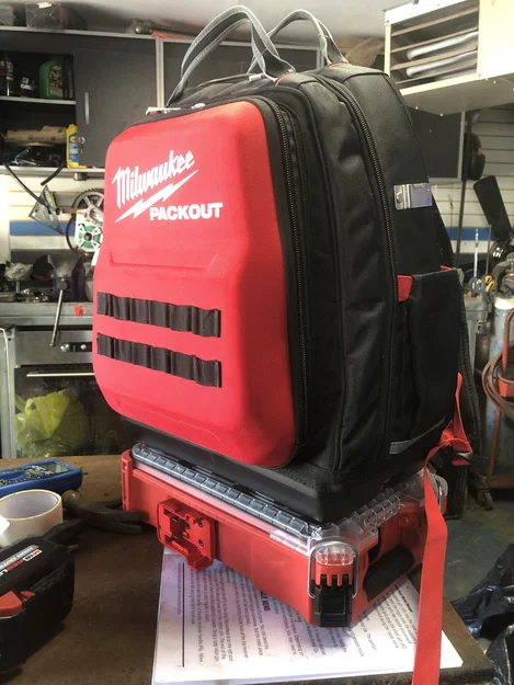 Mặt lắp loa 3D cho hộp đựng Milwaukee Packout (48-22-8435) - Image 4