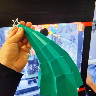 Tree Christmas Stampa Sul Posto – Cây thông Noel in liền khối/lắp ráp