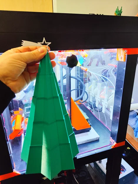 Tree Christmas Stampa Sul Posto – Cây thông Noel in liền khối/lắp ráp - Image 3