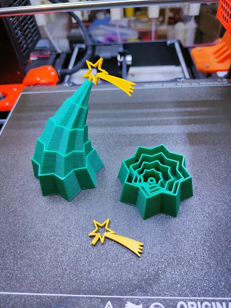 Tree Christmas Stampa Sul Posto – Cây thông Noel in liền khối/lắp ráp - Image 6