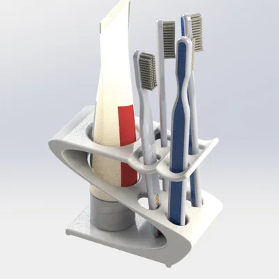 Khay/giá để bàn chải đánh răng cho 2 và 4 bàn chải