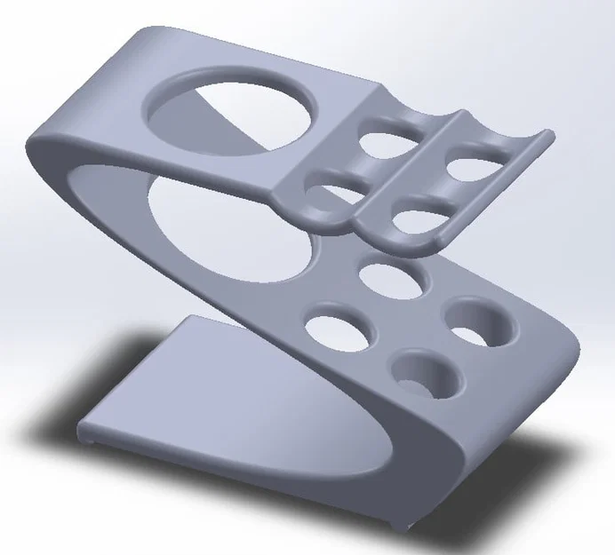 Khay/giá để bàn chải đánh răng cho 2 và 4 bàn chải - Image 2