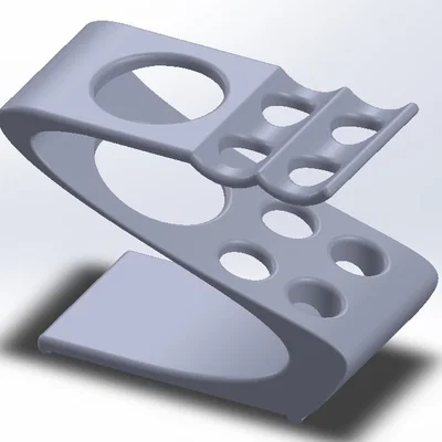 Khay/giá để bàn chải đánh răng cho 2 và 4 bàn chải