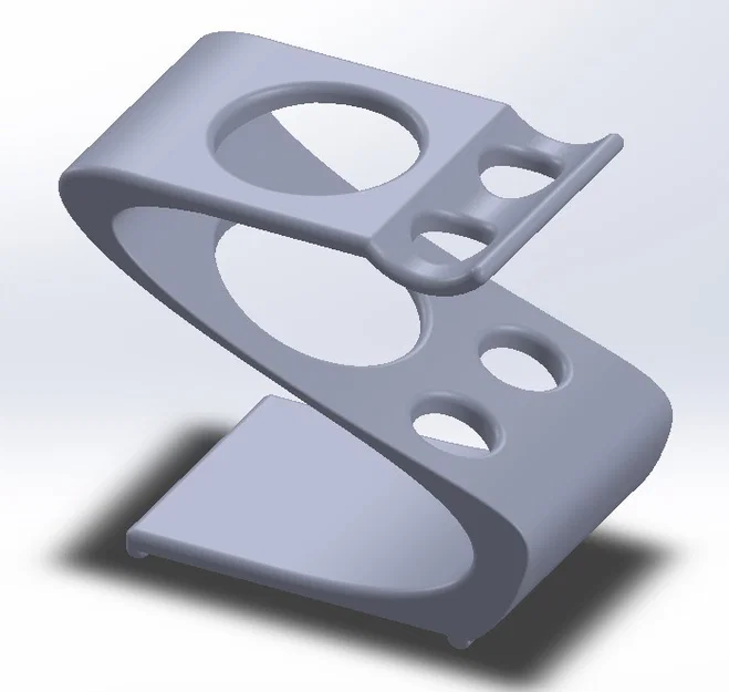 Khay/giá để bàn chải đánh răng cho 2 và 4 bàn chải - Image 3