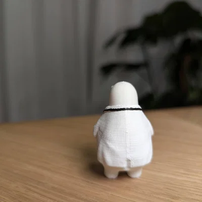 Mô hình 3D chú gấu bác sĩ KUMATY đáng yêu để bàn