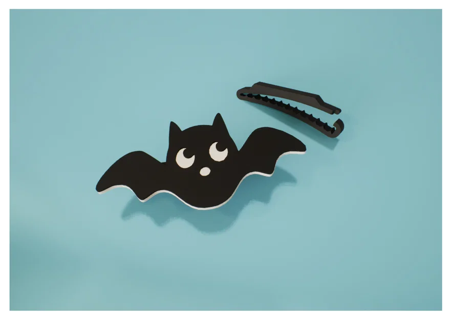 Kẹp Tóc Con Dơi Dễ Thương (Cute Bat Hair Clip) - Image 2