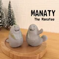 Mô hình 3D Manaty (Bò biển nhỏ) trang trí siêu dễ thương - Thumbnail 1