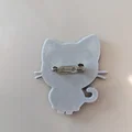 Kẹp Tóc hoặc Huy Hiệu Mèo Dễ Thương - Thumbnail 3