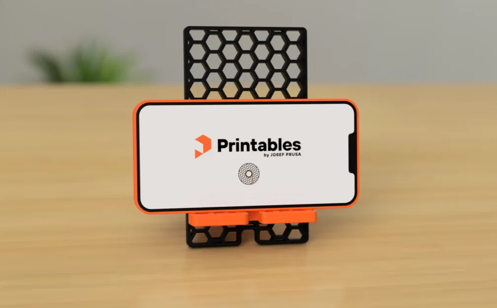 Giá đỡ điện thoại tổ ong đơn giản (Simple Honeycomb Mobile Stand) - Image 2