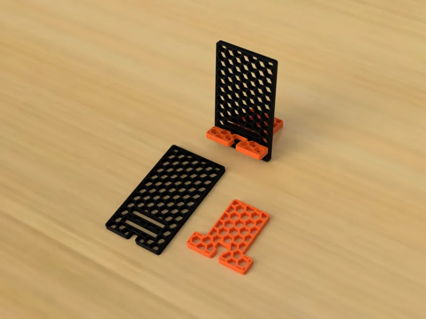 Giá đỡ điện thoại tổ ong đơn giản (Simple Honeycomb Mobile Stand) - Image 4