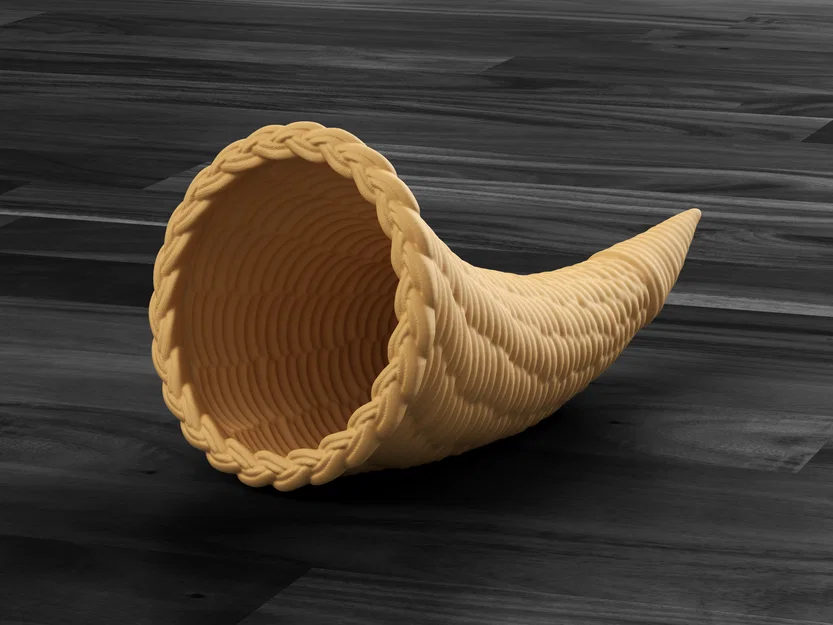 Cornucopia Mùa Thu (In Vase Mode) - Giỏ Trang Trí Dạng Sừng - Image 2